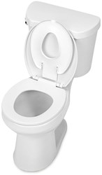 Ingenuity Toilettenverkleiner Flip & Sit Potty weiß - Töpfchentraining