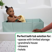 Ingenuity Babywanne Tuckaway Travel Tub faltbare Reisebadewanne