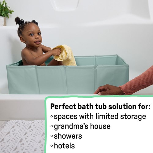 Ingenuity Babywanne Tuckaway Travel Tub faltbare Reisebadewanne