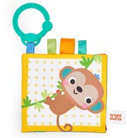 Bright Starts Babybuch Safari - weiches Spielzeug für unterwegs-2