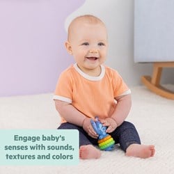 Bright Starts Stitch Fidget Spielzeug - sensorisches Babyspielzeug multicolor