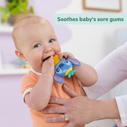 Bright Starts Baby Beißspielzeug Stitch Ananas Rassel - Mehrfarbig