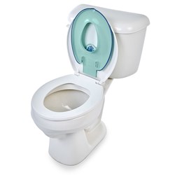 Bright Starts Toilettenaufsatz Stitch Flip and Sit - blau - Töpfchentraining