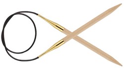 KnitPro Jumbo Birch Rundstricknadeln 100 cm 20,00 mm – 3 Stück