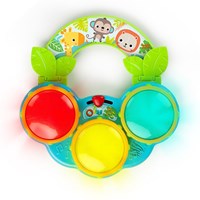 Bright Starts Safari Beats Musikspielzeug Trommel gelb Baby-3
