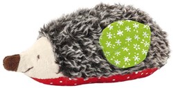 Käthe Kruse Kuscheltier Igel Babyspielzeug grau-rot 18 cm