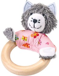 In the Garden Wooden Grabbing Toy, Cat