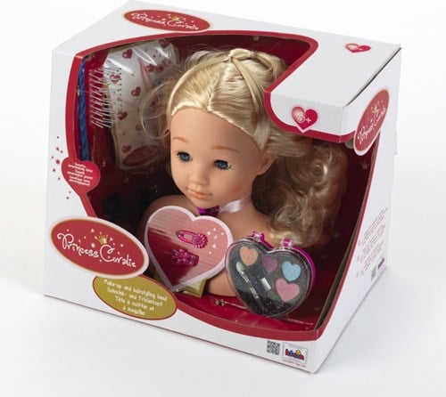 Klein Kapkop Princess Coralie (blond/roze)