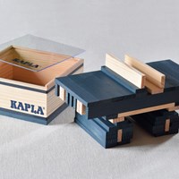 Kapla Holzbauplatten 40 Dunkelblau-2