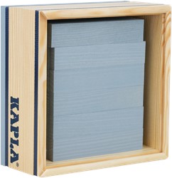Kapla Kapla - 40 SQUARES - Colored planksgrey