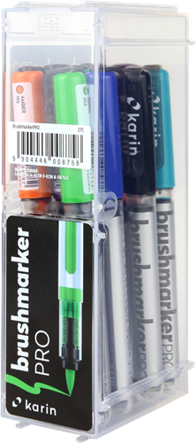 Karin Karin Brushmarker Pro Set Basic 12-teilig