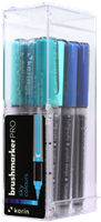 Karin Brushmarker Set - Sky Colors 12 Stück - Brushpens für kreatives Zeichnen