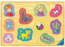 Ravensburger Holzpuzzle - Karsten und Petra - 10 Teile - Einlegepuzzle