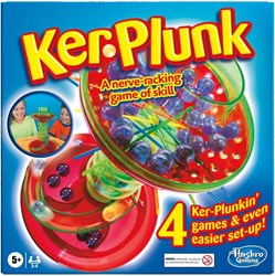 Hasbro - Kerplunk - Geschicklichkeitsspiel für Kinder und Erwachsene