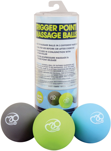 Fitness Mad Triggerpunkt-Massageball-Set 