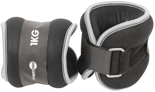 Fitness Mad Wrist/Ankle Weights -  - 2 x 1kg