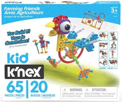 K'nex Baukasten-Set Farmin Friends - buntes Konstruktionsspielzeug Bauernhof