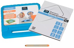KidsCover iPad 10.9 schwarzes Set - INKLUSIVE Stylus & Glas-Screenprotector - Hülle für Kinder - kindersicher - iPad Air 2022