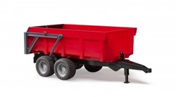 Bruder Kippwagen Spielzeug Anhänger rot 1:16 Landwirtschaftsmaschine