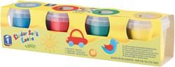 Feuchtmann weiche Kinderknete - 4er-Pack bunte Knete für Kinder