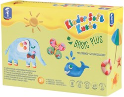 Feuchtmann Knete Set - weiche Kinderknete mit Zubehör - kreatives Spielzeug
