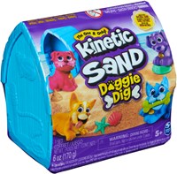 Kinetic Sand Doggie Dig Sandspielset mit Hund und Zubehör-3