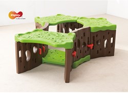 Eduplay Spielzeug Forest Tunnel - bunte Kunststoff-Tunnel für Kinder