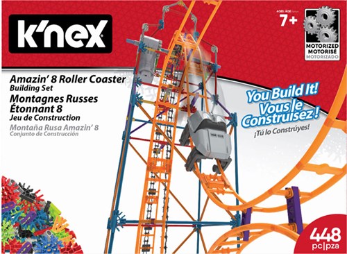 KNEX AMAZIN 8 ROLLER COASTER