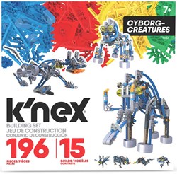 K'nex Bauset Cyborg Creatures - 15 Modelle - 196 Teile - STEM Spielzeug
