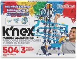 K'nex Murmelbahn Bauset mit Motor - STEM Spielzeug - 504 Teile