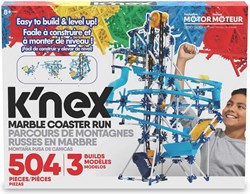 K'nex Murmelbahn Bauset mit Motor - STEM Spielzeug - 504 Teile