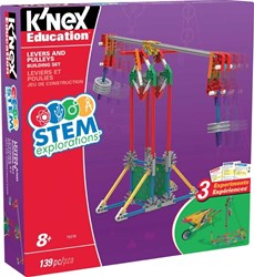 K'nex Bauset STEM Hebel und Flaschenzüge - Lernspielzeug ab 8 Jahren