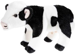 Heunec Kuscheltier Kuh schwarz-weiß 25cm Plüschtier Tier