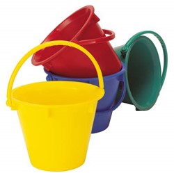 Rolf Bucket for sand sieves. yellow 2,5+
