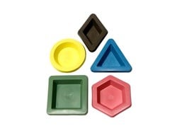 Rolf Sandformen Set Super ECO 5 Stück nachhaltiges Spielzeug