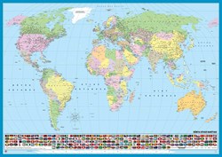 KS Games Weltkarte Puzzle - Lernspielzeug - 200 Teile