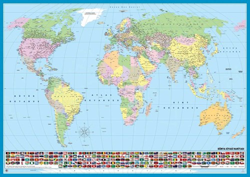 KS Games Weltkarte Puzzle - Lernspielzeug - 200 Teile