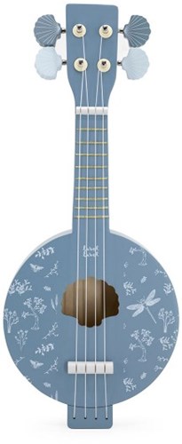 Label Label Holzbanjo blau - Musikinstrument für Kinder ab 3 Jahren
