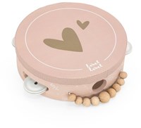 Label Label - Wooden Tambourine - Pink-2