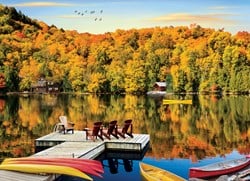 Eurographics puzzle Lakeside Cottage Quebec - 1000 Teile