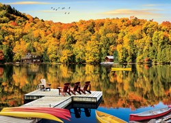 Eurographics puzzle Lakeside Cottage Quebec - 1000 Teile