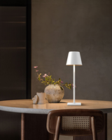 Attalos Tischlampe - USB-C wiederaufladbare tischleuchte - Dimmbare Touch-LED-Lampe Schwarz - Hochwertige Verarbeitung - Kabelloses Nachtlicht - 38 cm-2
