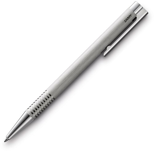 Lamy Kugelschreiber schwarz Edelstahl - eleganter Stift für Erwachsene