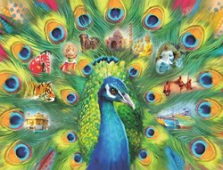 Ravensburger Land of the Peacock       2000p