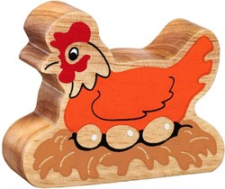 Lanka Kade Huhn im Nest (mittelgroß)