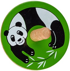 Lanka Kade Holz Kreisel Panda - klassisches Spielzeug für Kinder