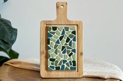 Little Creations DIY Mosaik Servierbrett grün - kreatives Bastelset