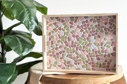 Little Creations DIY Mosaik Tablett Pastell - Kreatives Bastelset