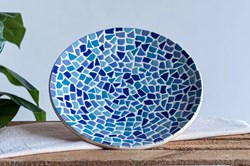 Little Creations Mosaik Schale Blau DIY Bastelset kreativ