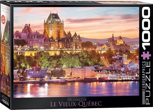 Eurographics Puzzle Le Vieux Quebec - 1000 Teile-2